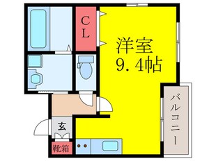 銀杏ホールの物件間取画像